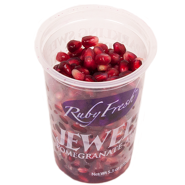 slide 1 of 1, Ruby Fresh Jewels Pomegranate Seeds Snack Cups, 5.3 oz