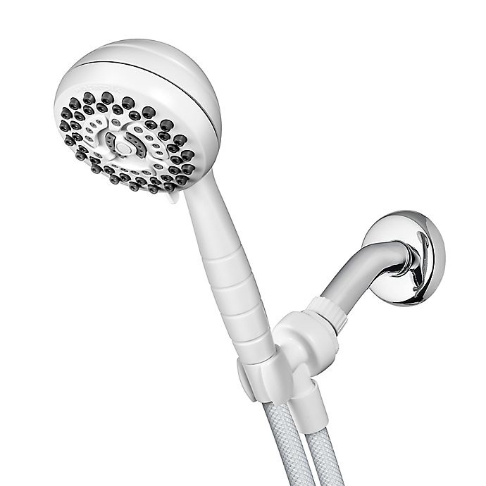 slide 1 of 5, Waterpik PowerPulse Oasis 7-Setting Handheld Shower Head, 1 ct