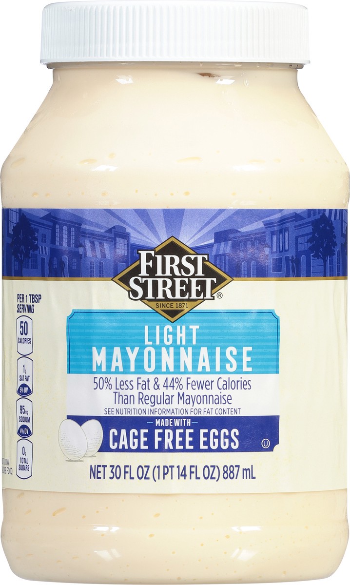 slide 8 of 13, First Street Lite Mayonnaise, 30 oz