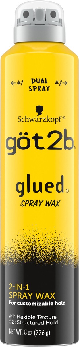 slide 3 of 3, göt2b Glued Spray Wax with 2-in-1 Dual Spray Nozzle, 8 oz, 8 oz