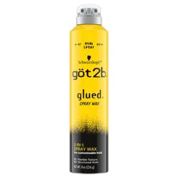 göt2b Glued Spray Wax with 2-in-1 Dual Spray Nozzle, 8 oz