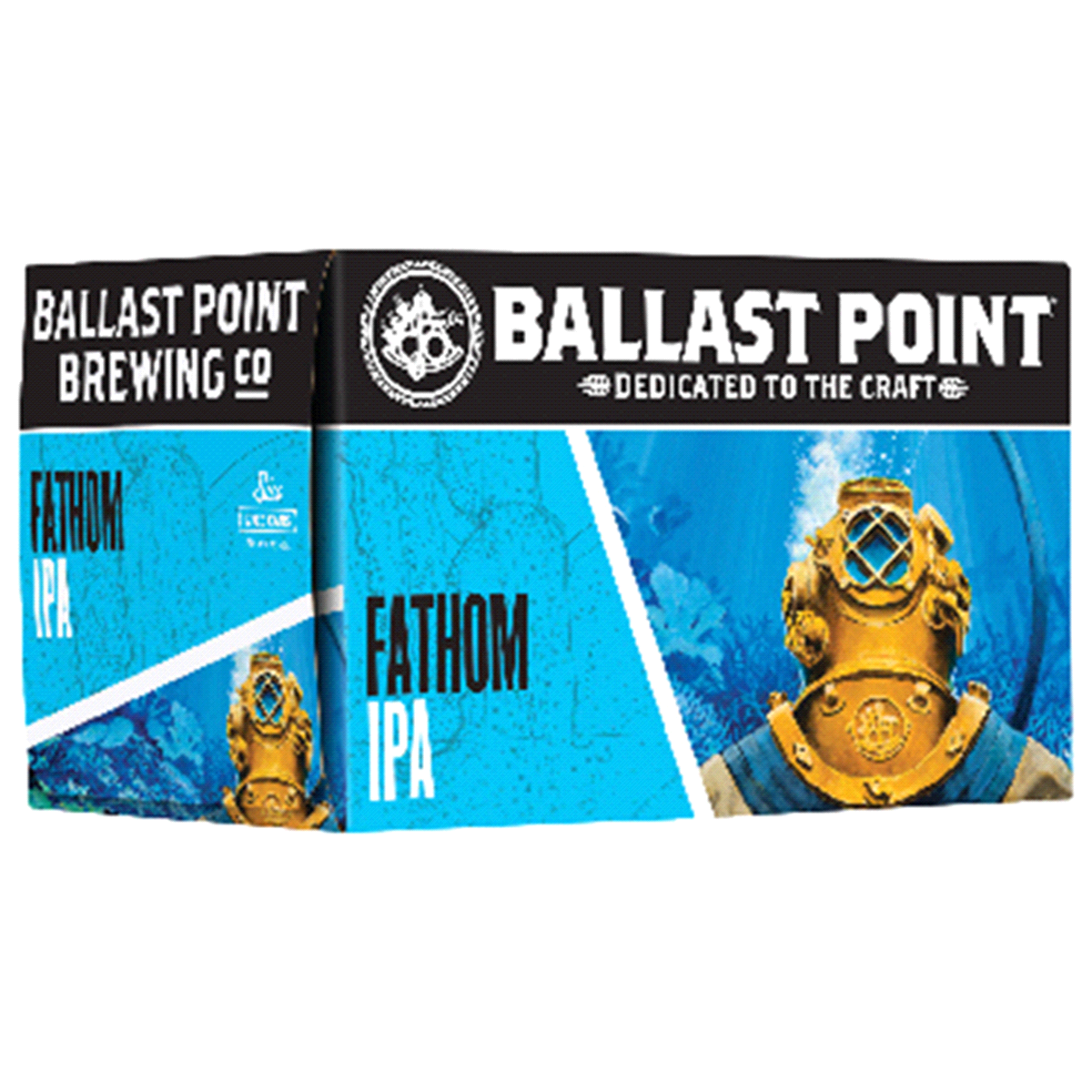 slide 1 of 1, Ballast Point Brewing Company Ballast Point Fathom IPA, 6 ct; 12 oz