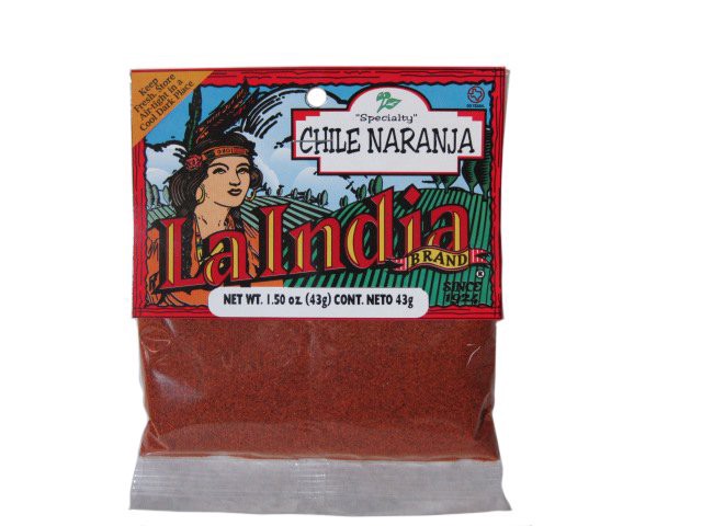 slide 1 of 1, La India Chile Naranja, 1.5 oz