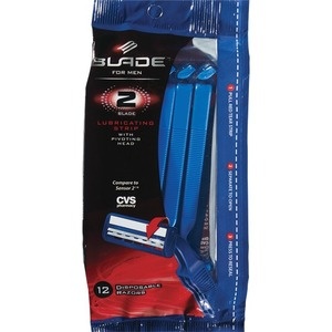 slide 1 of 1, Blade Blade Twin Blade Pivot Plus Disposable Razors, 12 ct