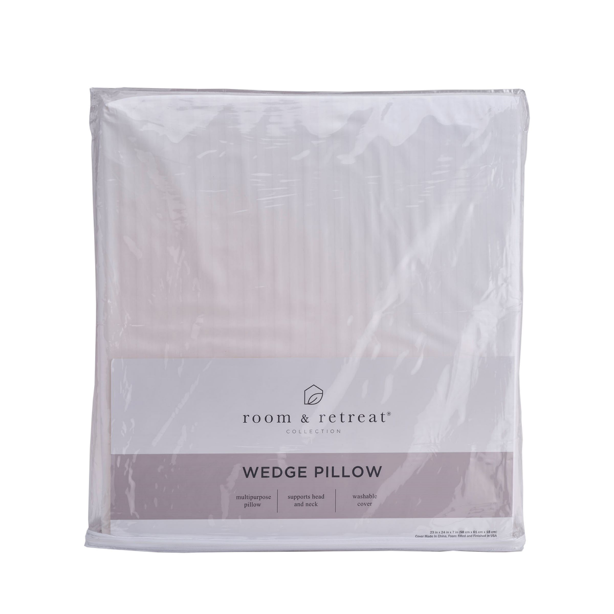 slide 1 of 5, Room & Retreat Wedge Pillow, wedge