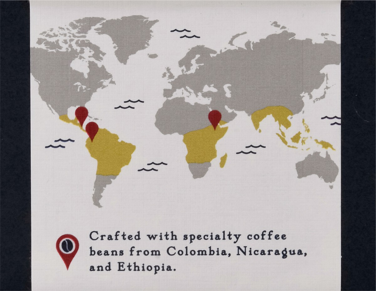 slide 5 of 11, La Colombe Darkest Roast Ground All Dark Coffee 12 oz, 12 oz