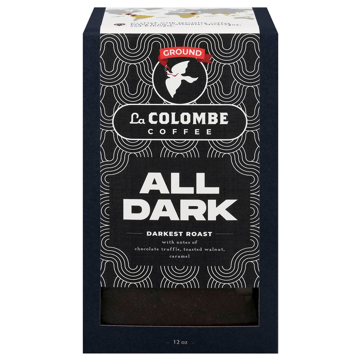 slide 11 of 11, La Colombe Darkest Roast Ground All Dark Coffee 12 oz, 12 oz