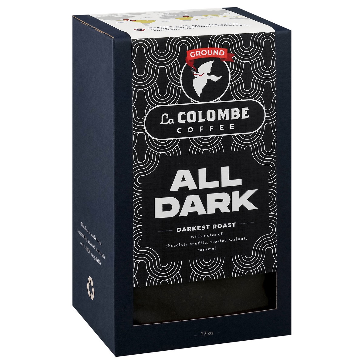 slide 6 of 11, La Colombe Darkest Roast Ground All Dark Coffee 12 oz, 12 oz
