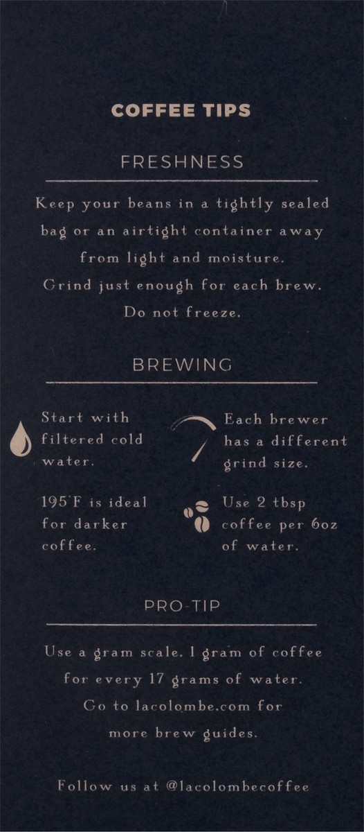 slide 9 of 11, La Colombe Darkest Roast Ground All Dark Coffee 12 oz, 12 oz