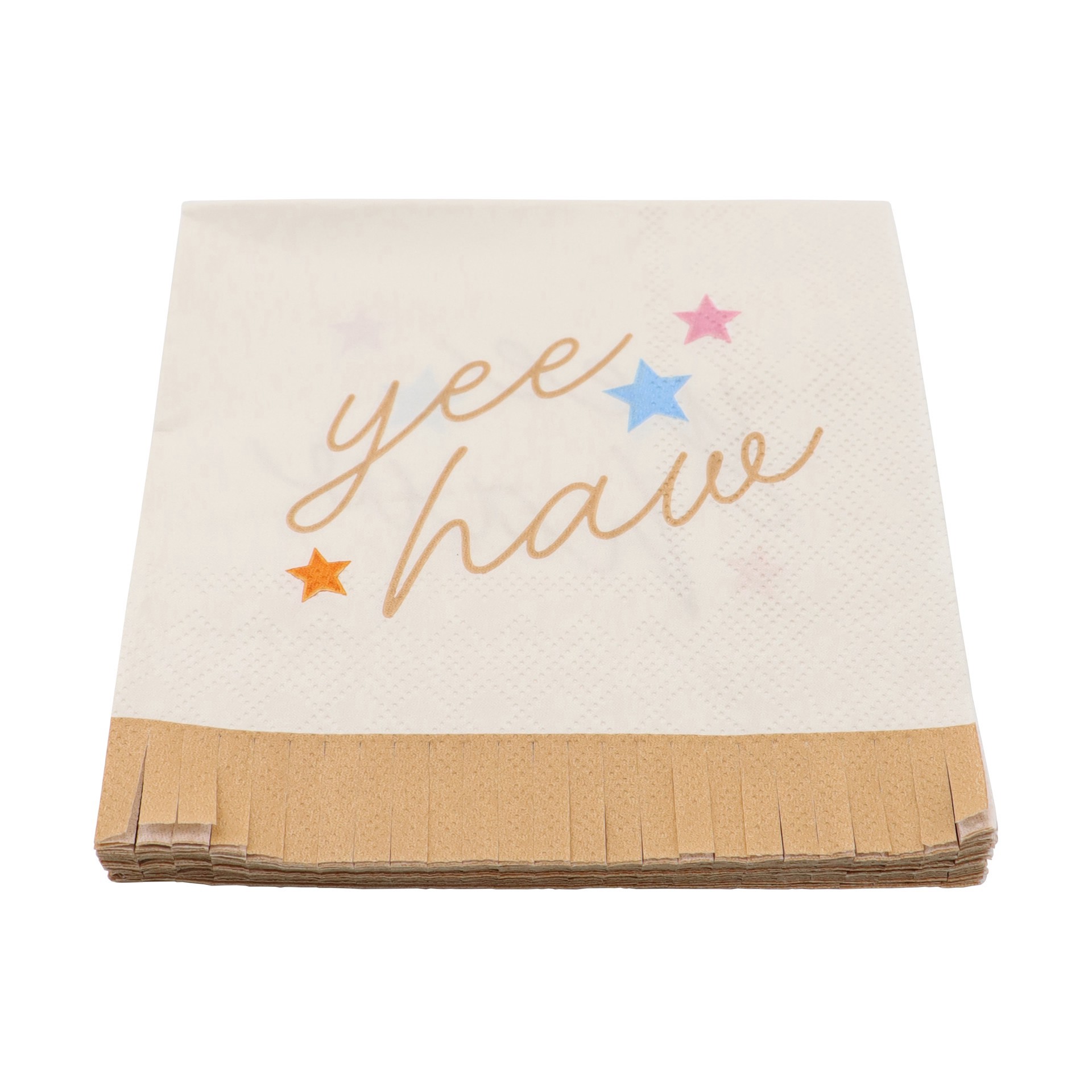 slide 2 of 3, Yee Haw Beverage Napkins, 20ct. By Celebrate It, 20 ct