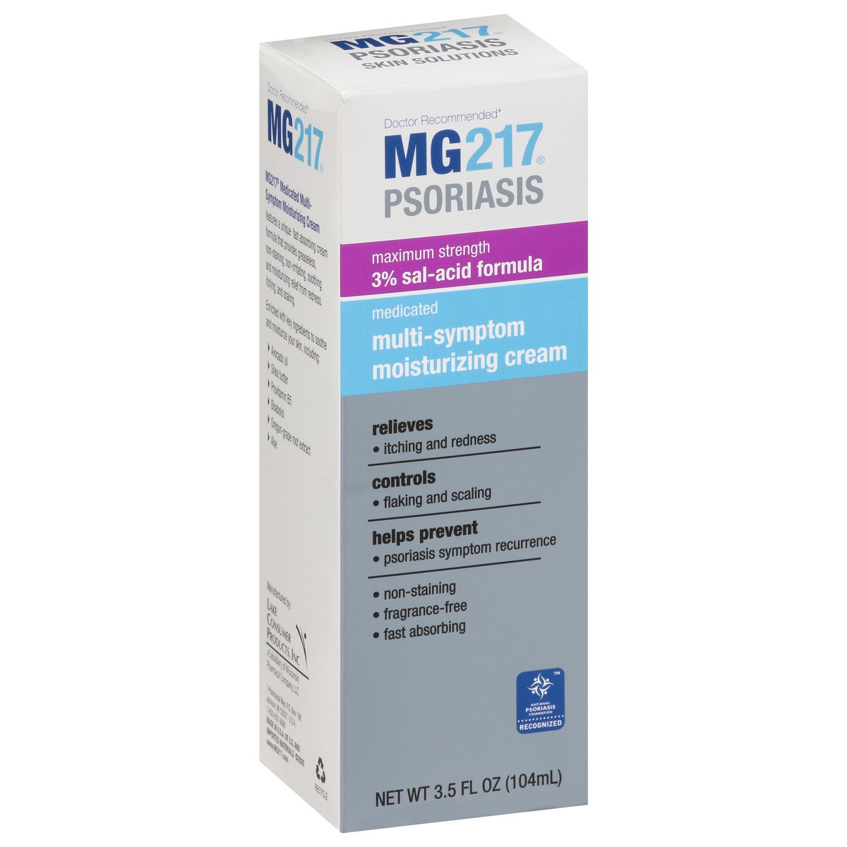 slide 2 of 9, MG217 Medicated Maximum Strength Multi-Symptom Moisturizing Cream 3.5 fl oz, 3.5 fl oz