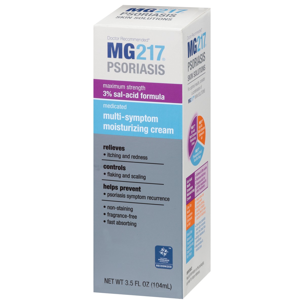slide 3 of 9, MG217 Medicated Maximum Strength Multi-Symptom Moisturizing Cream 3.5 fl oz, 3.5 fl oz