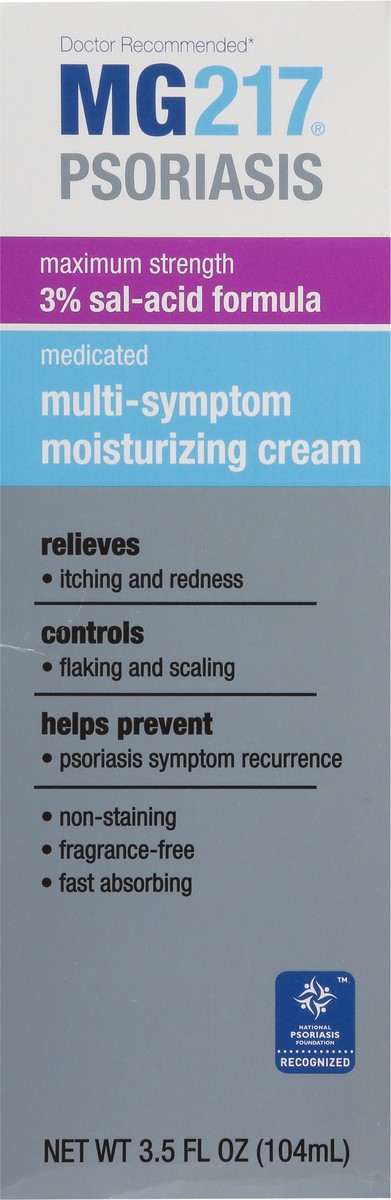 slide 6 of 9, MG217 Medicated Maximum Strength Multi-Symptom Moisturizing Cream 3.5 fl oz, 3.5 fl oz