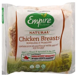 Empire Kosher Chicken Breasts, Thinly Sliced, Boneless, Skinless