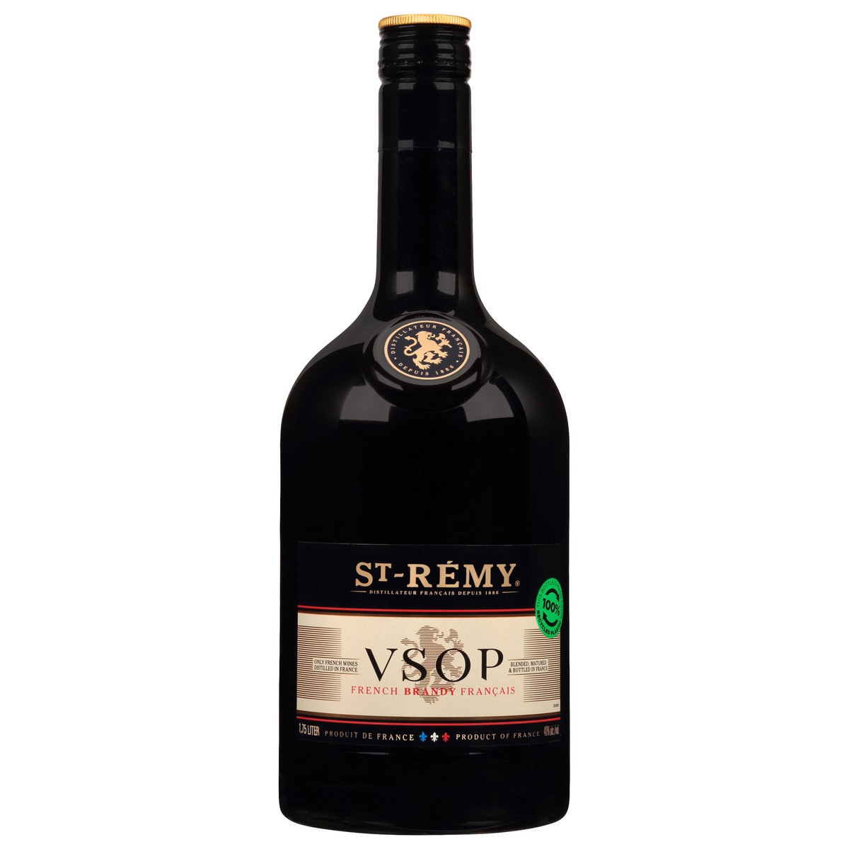slide 1 of 9, St Remy Brandy, French, VSOP, 1.75 liter