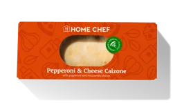 Home Chef Pepperoni & Cheese Calzone