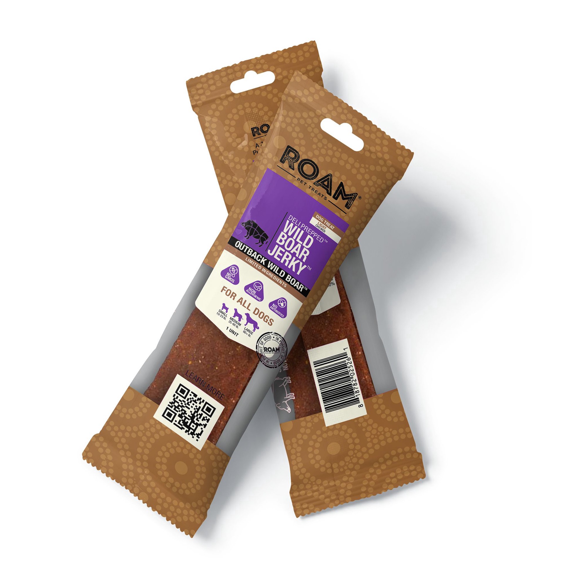 slide 1 of 1, ROAM Jerky 1 Count .36 OZ, 1 ct