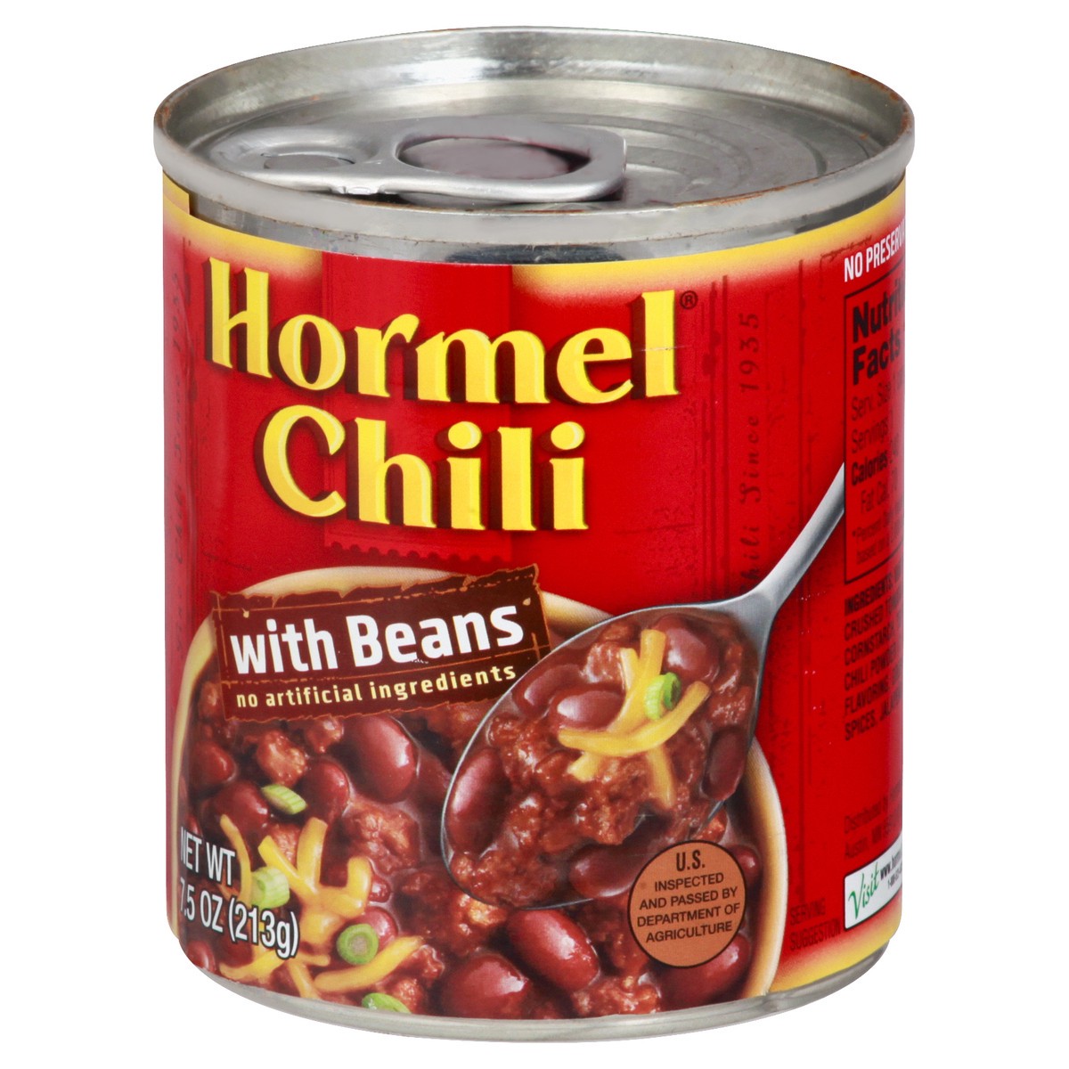 slide 3 of 9, Hormel With Beans Chili 7.5 oz, 7.5 oz