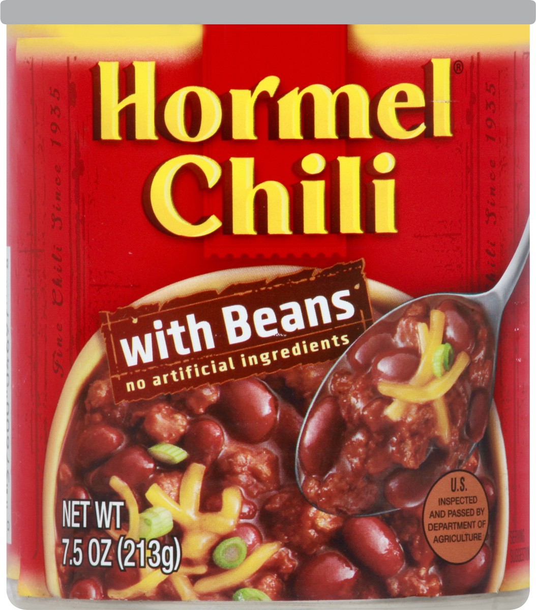 slide 1 of 9, Hormel With Beans Chili 7.5 oz, 7.5 oz