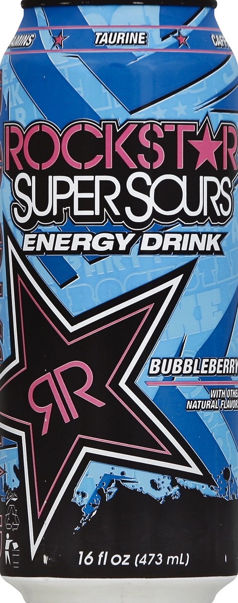 slide 1 of 4, Rockstar Energy Drink 16 oz, 16 oz