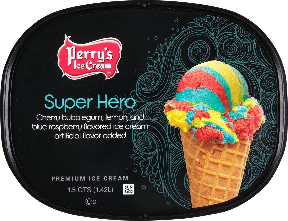 slide 5 of 9, Perry's Ice Cream Premium Super Hero Ice Cream 1.5 qt, 1.5 qt