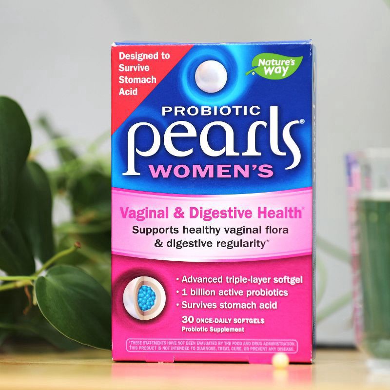 slide 9 of 11, Nature's Way Probiotic Pearls Women's Softgel - 30ct, 30 ct