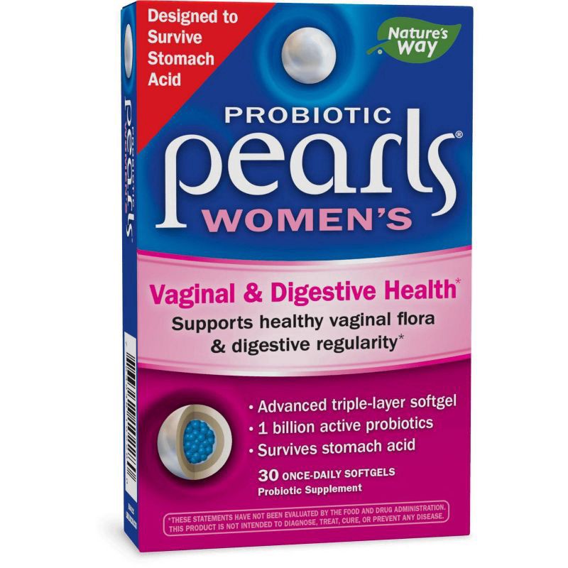 slide 1 of 11, Nature's Way Probiotic Pearls Women's Softgel - 30ct, 30 ct