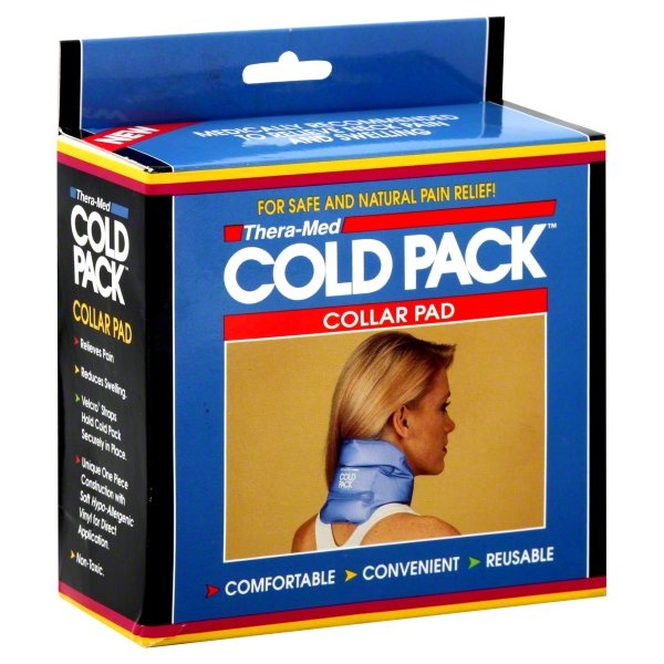 slide 1 of 1, Theramed Thera-Med Collar Pad Cold Pack, 1 ct