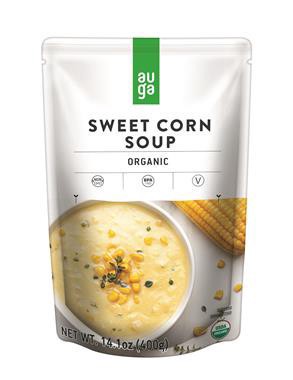 slide 1 of 1, Auga Organic Sweet Corn Soup - 14.10OZ, 14.1 oz
