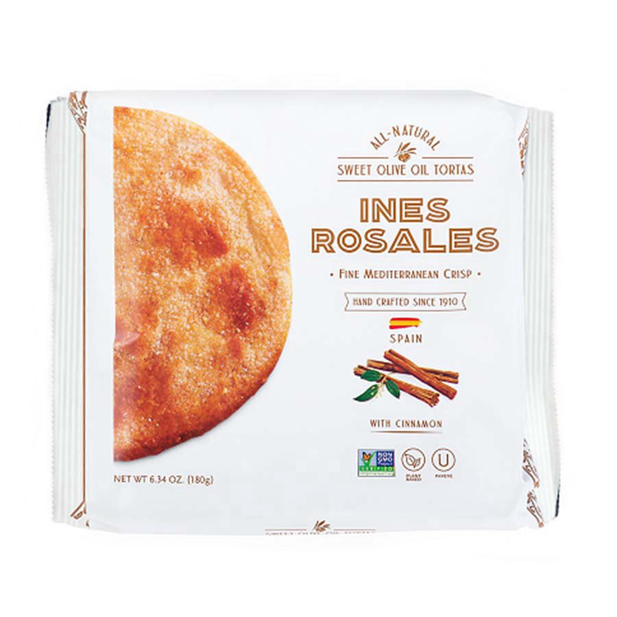 slide 1 of 1, Inés Rosales Sweet Cinnamon Tortas, 6.3 oz