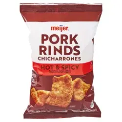 Meijer Hot and Spicy Pork Rinds