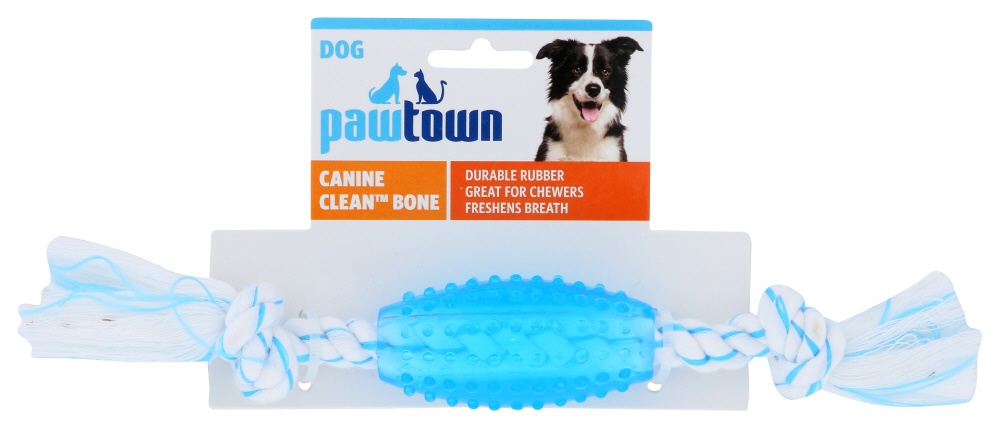 slide 1 of 1, Pawtown Canine Clean Rope, 1 ct