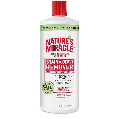 slide 1 of 1, Nature's Miracle Pour Pet Stain Remover, 32 fl oz