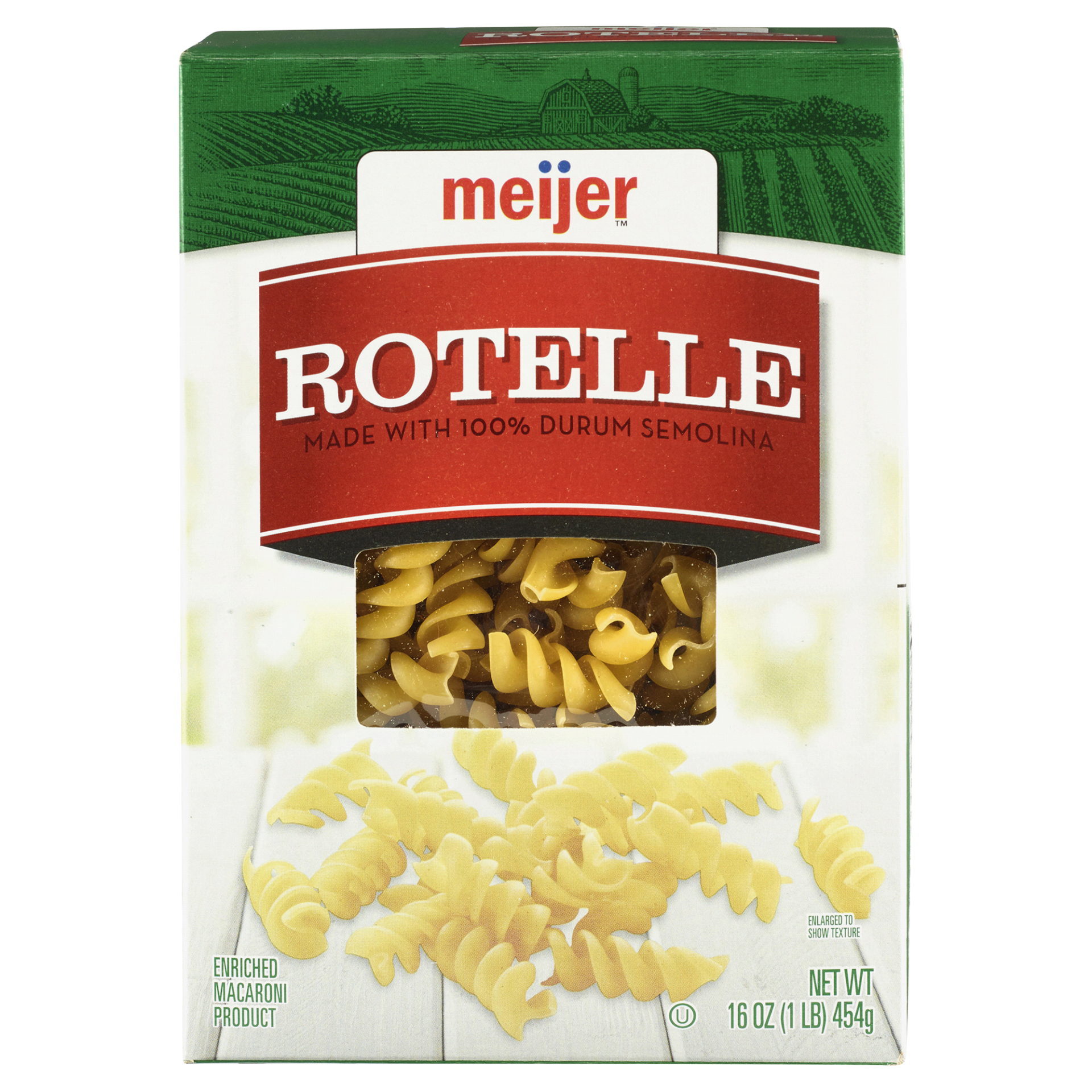 slide 1 of 3, Meijer Pasta Rotelle, 16 oz
