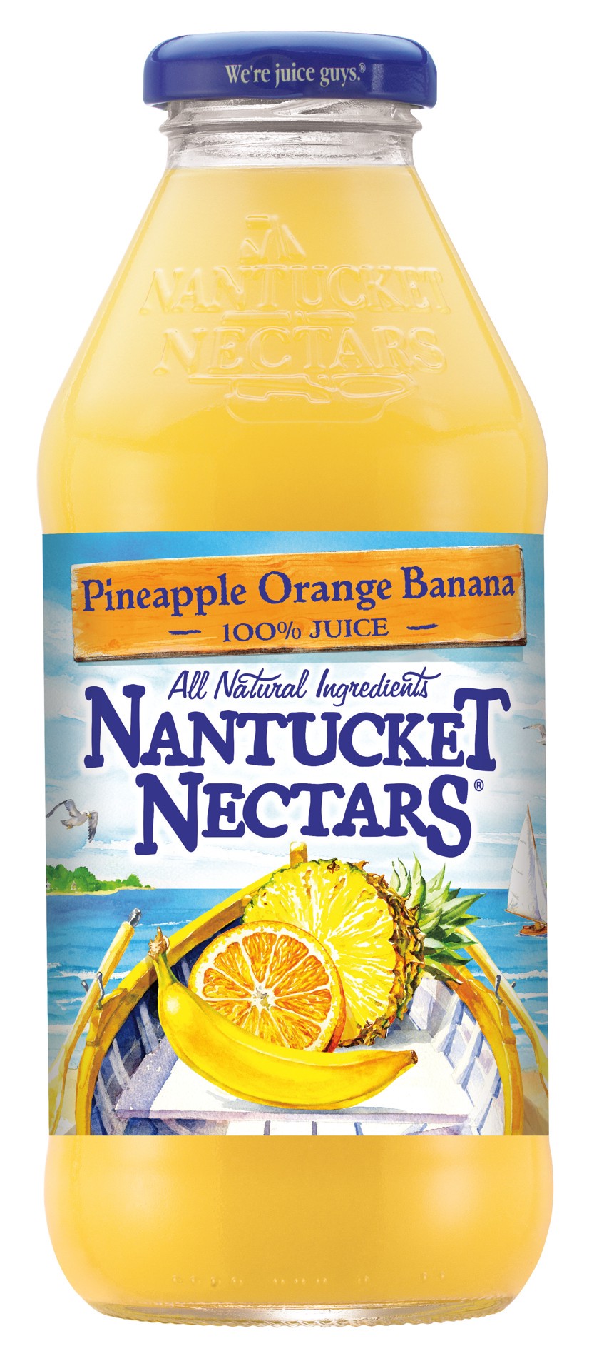 slide 1 of 1, Nantucket Nectars Nantucket Pineappl/Orange Banana Juice, 16 oz
