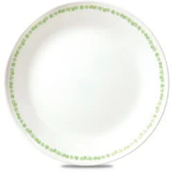 Corelle Vitrelle Classic Spring Blossom Green 8.5" Salad Plate