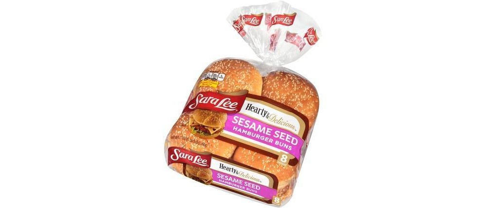 slide 3 of 4, Sara Lee Hearty Delicious Sesame Seed Hamburger Buns, 8 ct; 21 oz