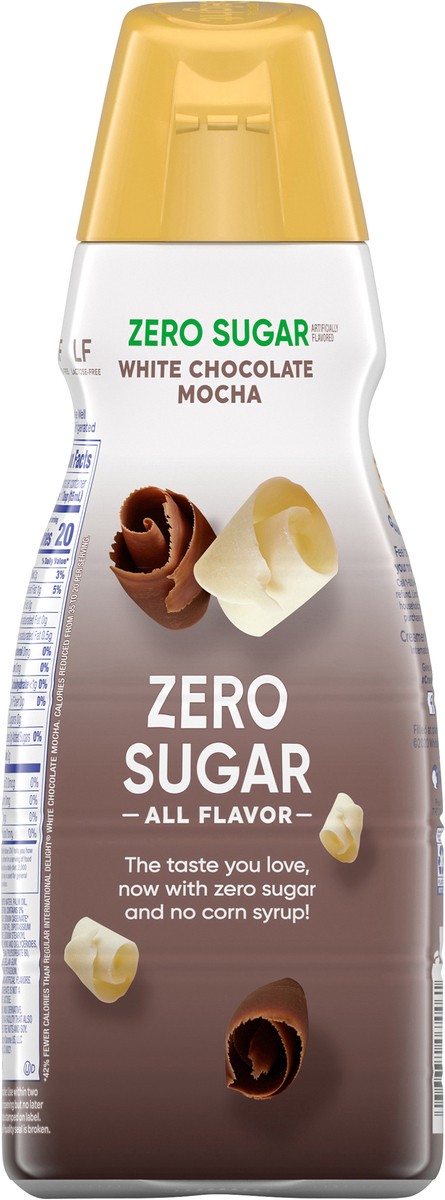 slide 5 of 9, International Delight Zero Sugar Coffee Creamer, White Chocolate Mocha, Sugar-Free Creamer, 32 oz., 32 fl oz