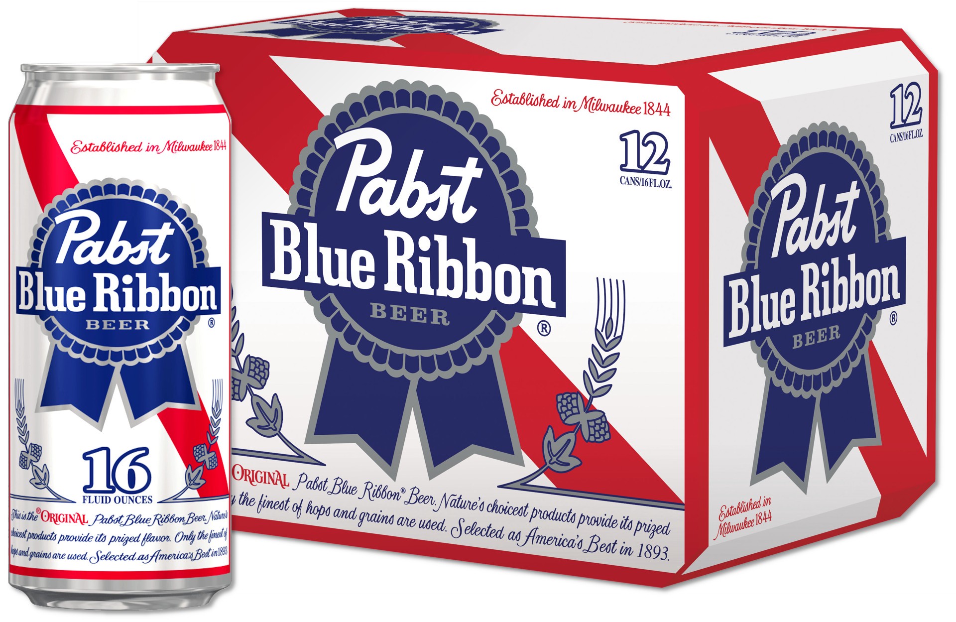 slide 1 of 8, Pabst Beer, 12 Pack, 16 oz Cans, 12 ct; 16 oz