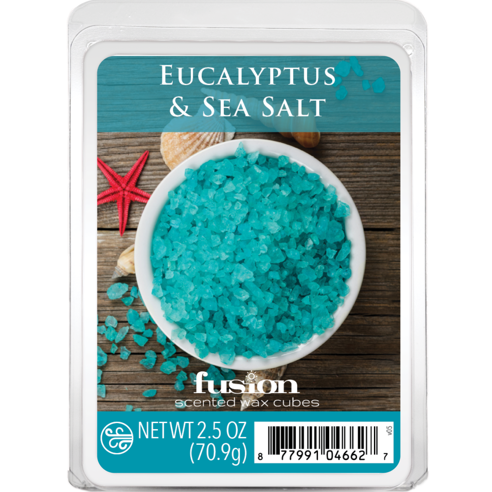 slide 2 of 2, ScentSationals Fusion Eucalyptus & Sea Salt Scented Wax Cubes, 2.5 oz