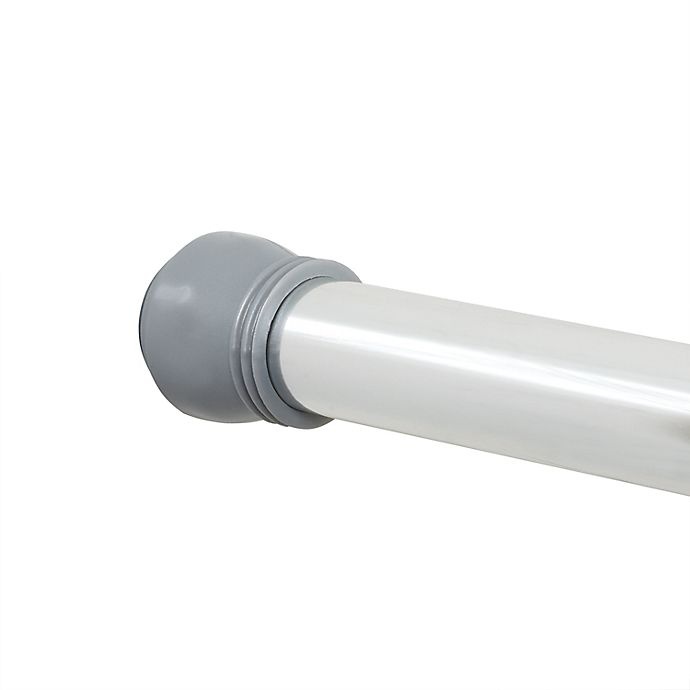 slide 1 of 7, Titan NeverRust Aluminum Tension Shower Rod - Chrome, 72 in