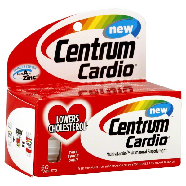 slide 1 of 1, Centrum Specialist Heart Multi Vitamin, 60 ct