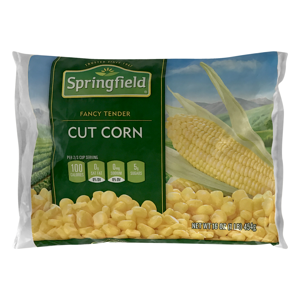 slide 1 of 1, Springfield Cut Corn, 16 oz