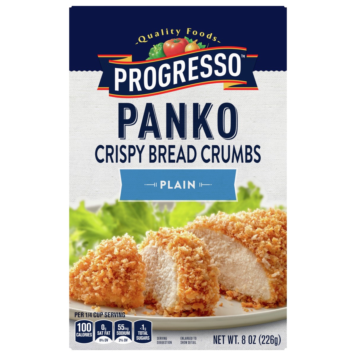 slide 1 of 8, Progresso Panko Crispy Bread Crumbs, 8 oz, 8 oz