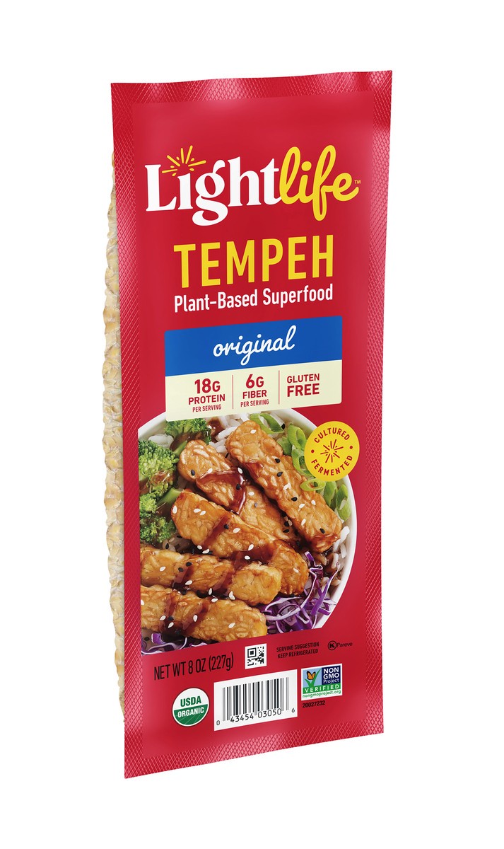 slide 3 of 7, Lightlife Original Tempeh, 8 oz