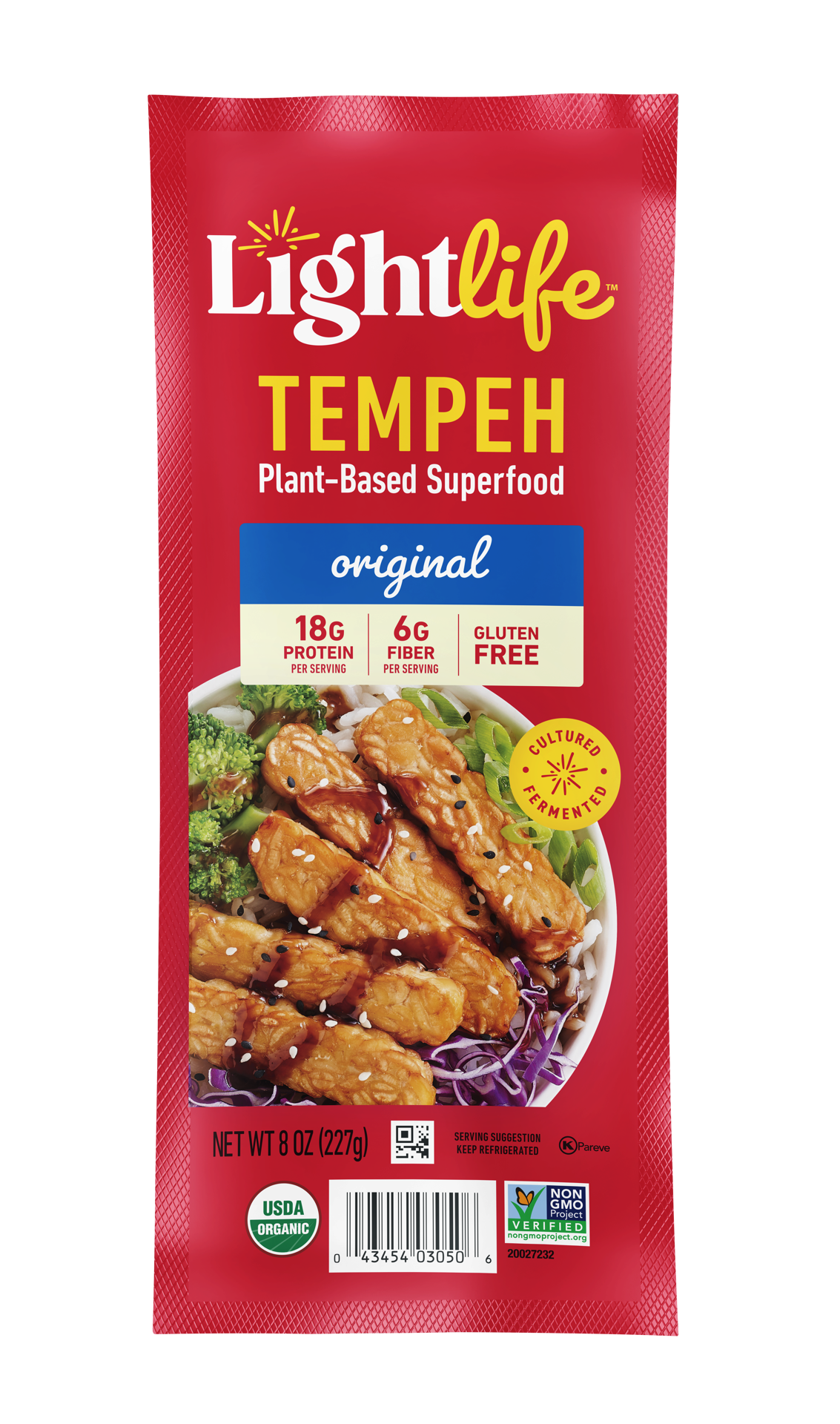 slide 1 of 7, Lightlife Original Tempeh, 8 oz