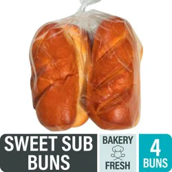 Bakery Fresh Sweet Italian Sub Buns