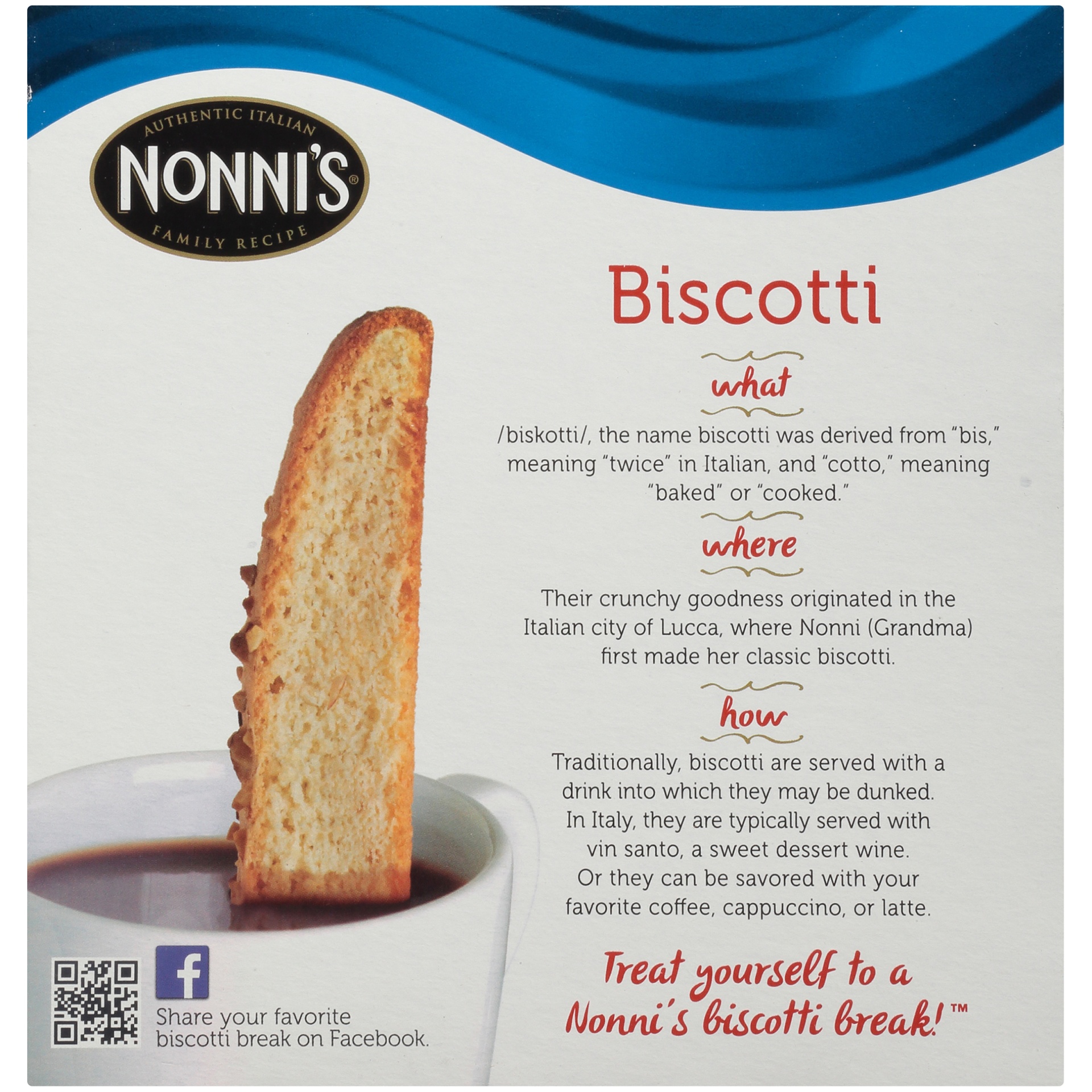 Nonni's Original Biscotti 8 ct; 5.52 oz Shipt