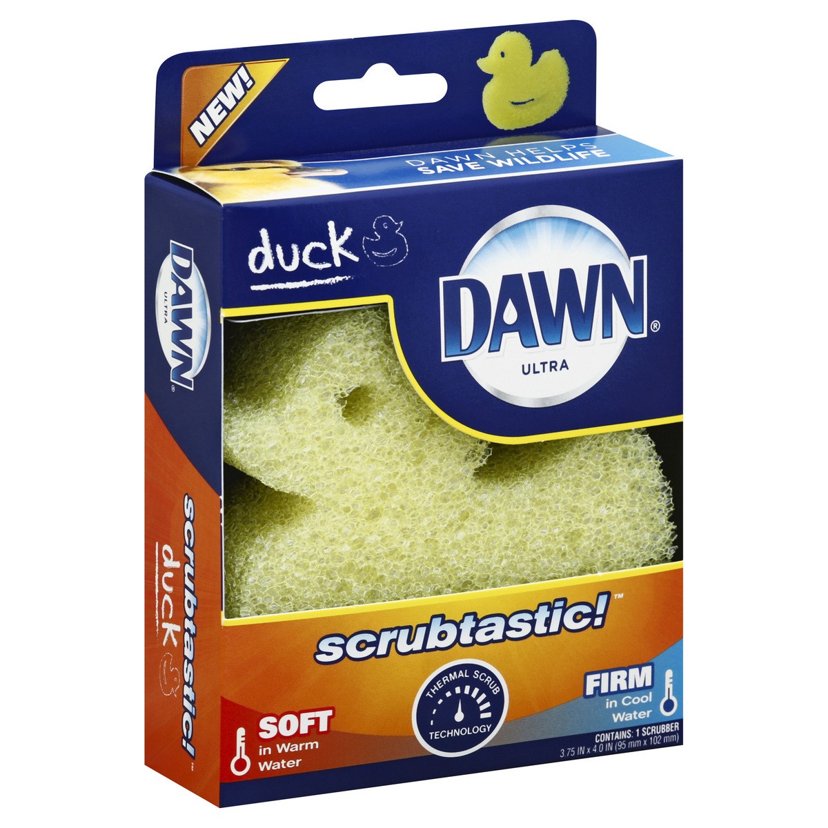 slide 2 of 8, Dawn Scrubber 1 ea, 1 ct