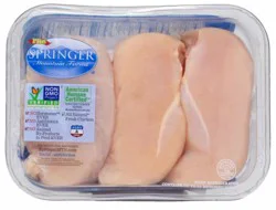 Springer Mountain Farms All Natural Boneless Skinless Fresh Chicken Breast